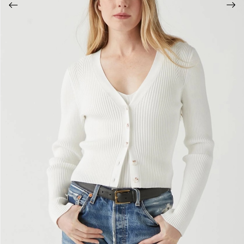 Paige Ribbed Sweater Tank - Picture 4 of 9